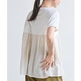 カット×布帛切替Ｔ | rps | 詳細画像8 