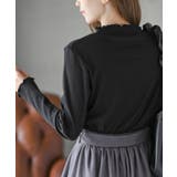 襟シャーリングメローカットソー | rps | 詳細画像24