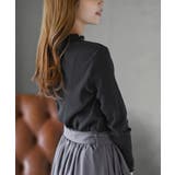 襟シャーリングメローカットソー | rps | 詳細画像25