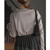 襟シャーリングメローカットソー | rps | 詳細画像8