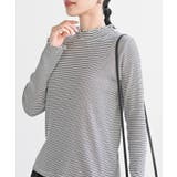 ボーダー | 襟シャーリングメローカットソー | rps