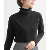 吸湿発熱加工タートルネックカットソー | rps | 詳細画像23 