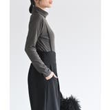 吸湿発熱加工タートルネックカットソー | rps | 詳細画像3 