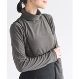 吸湿発熱加工タートルネックカットソー | rps | 詳細画像9 