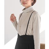 モカ | 吸湿発熱加工タートルネックカットソー | rps