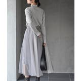 リブニットソー衿シャ－リングカットソー | rps | 詳細画像11 