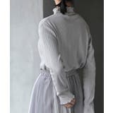 リブニットソー衿シャ－リングカットソー | rps | 詳細画像14 