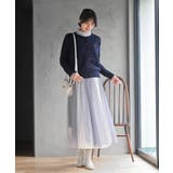 リブニットソー衿シャ－リングカットソー | rps | 詳細画像17 