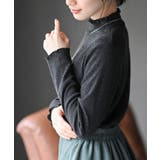 リブニットソー衿シャ－リングカットソー | rps | 詳細画像23 