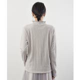 リブニットソー衿シャ－リングカットソー | rps | 詳細画像27 