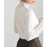 シアーリブ切替ハイネックカットソー | rps | 詳細画像7 