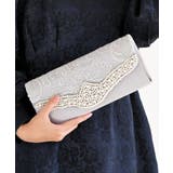 グレー | パールレース2WAYクラッチバッグ | rps