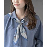 ブルー | リング付きスカーフ | rps