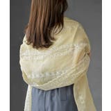 刺繍大判ストール | rps | 詳細画像32 