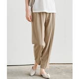 ベージュ | センタープレステーパードパンツ | rps