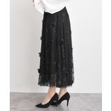 フラワー刺繍チュールスカート | rps | 詳細画像17 