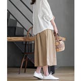 フロントタックワイドガウチョパンツ | rps | 詳細画像11 