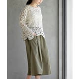 フロントタックワイドガウチョパンツ | rps | 詳細画像19 