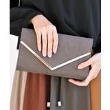 CHACグレー | Vメタル2WAYクラッチBAG | rps