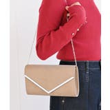 ベージュ | Vメタル2WAYクラッチBAG | rps