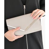 グレージュ | Vメタル2WAYクラッチBAG | rps