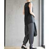 裾シャーリングカットプリーツパンツ | rps | 詳細画像5 
