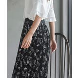花柄ラメプリーツスカート | rps | 詳細画像18 