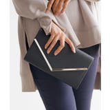 ブラック | シルバーバー2WAYクラッチバッグ | rps