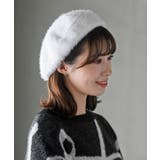オフホワイト | シャギーベレー帽 | rps