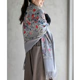 カラフル刺繍起毛大判ストール | rps | 詳細画像33