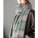 チェック起毛大判ストール | rps | 詳細画像12 