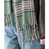 チェック起毛大判ストール | rps | 詳細画像13 