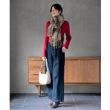 チェック起毛大判ストール | rps | 詳細画像15 