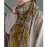 チェック起毛大判ストール | rps | 詳細画像13 