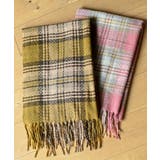 チェック起毛大判ストール | rps | 詳細画像16 