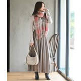 チェック起毛大判ストール | rps | 詳細画像2 