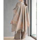 配色大判ストールポンチョ | rps | 詳細画像15