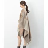 配色大判ストールポンチョ | rps | 詳細画像18