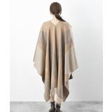 配色大判ストールポンチョ | rps | 詳細画像19