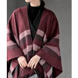 チェック大判ストールポンチョ | rps | 詳細画像22 