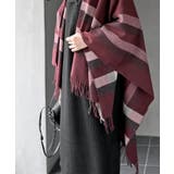 チェック大判ストールポンチョ | rps | 詳細画像25 