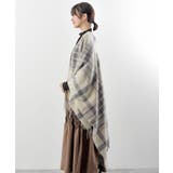 チェック大判ストールポンチョ | rps | 詳細画像26 
