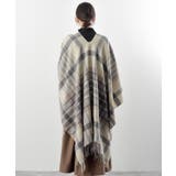 チェック大判ストールポンチョ | rps | 詳細画像27 