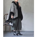 フェイクファーポンチョコート | rps | 詳細画像13