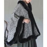 フェイクファーポンチョコート | rps | 詳細画像14