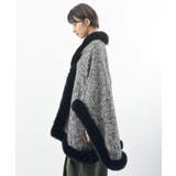 フェイクファーポンチョコート | rps | 詳細画像18