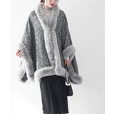 フェイクファーポンチョコート | rps | 詳細画像5