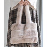 オフベージュ | フェイクファーBAG | rps