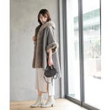 フェイクファーポンチョコート | rps | 詳細画像19