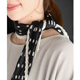 リング付きプリーツスカーフ | rps | 詳細画像7 